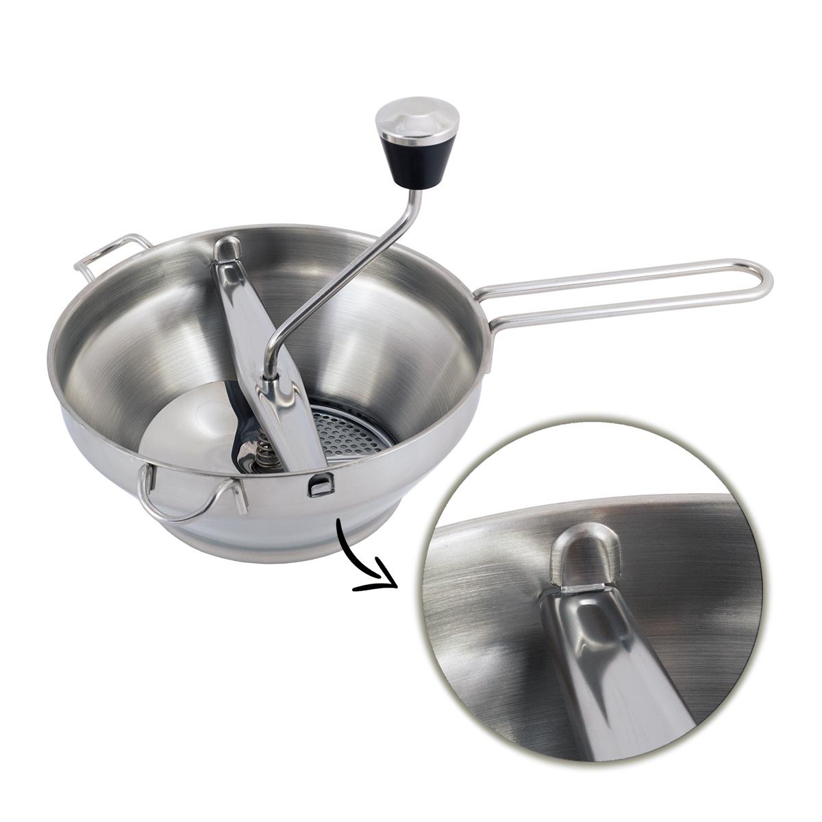 Млин для овочів і фруктів Kamille багатофункціональний (5092) - фото 2 Млин для овочів і фруктів Kamille багатофункціональний (5092) - фото 2