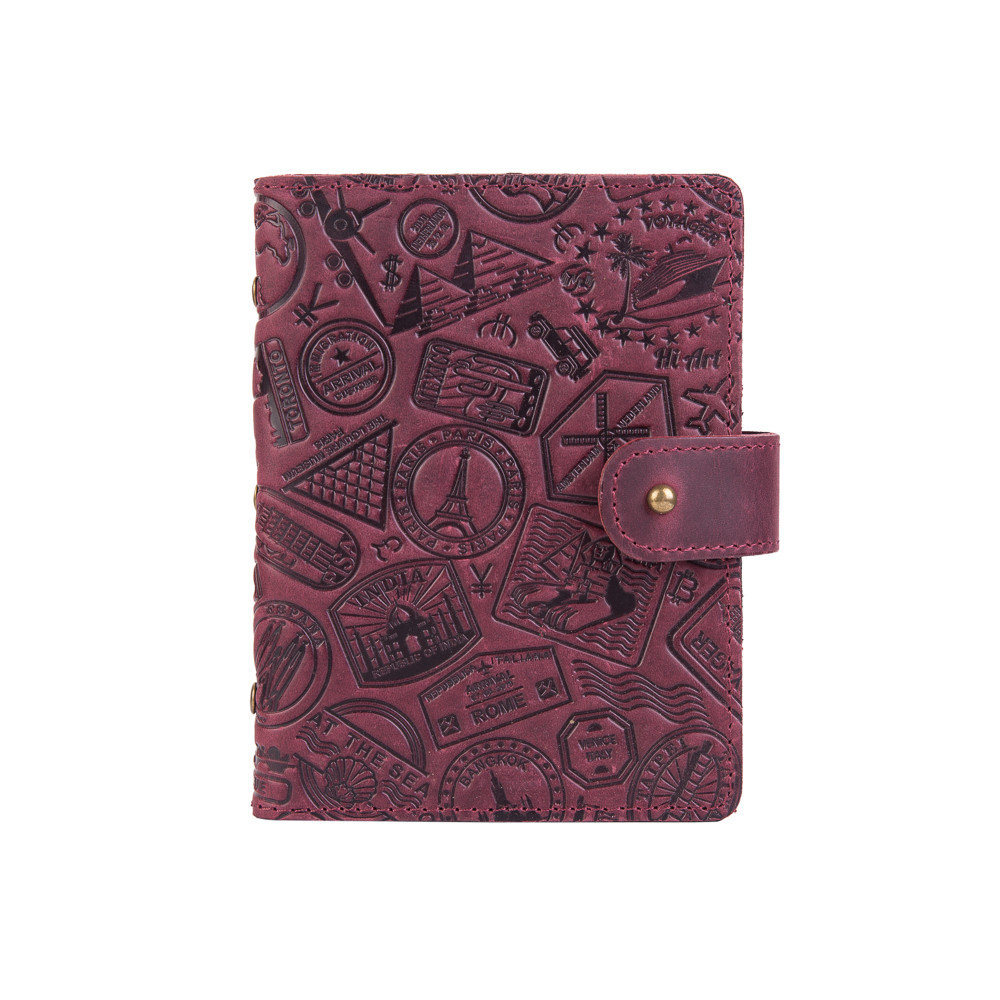 Картхолдер HiArt CH-06 Shabby Let's Go Travel Plum (CH-06-S19-1621-T007)