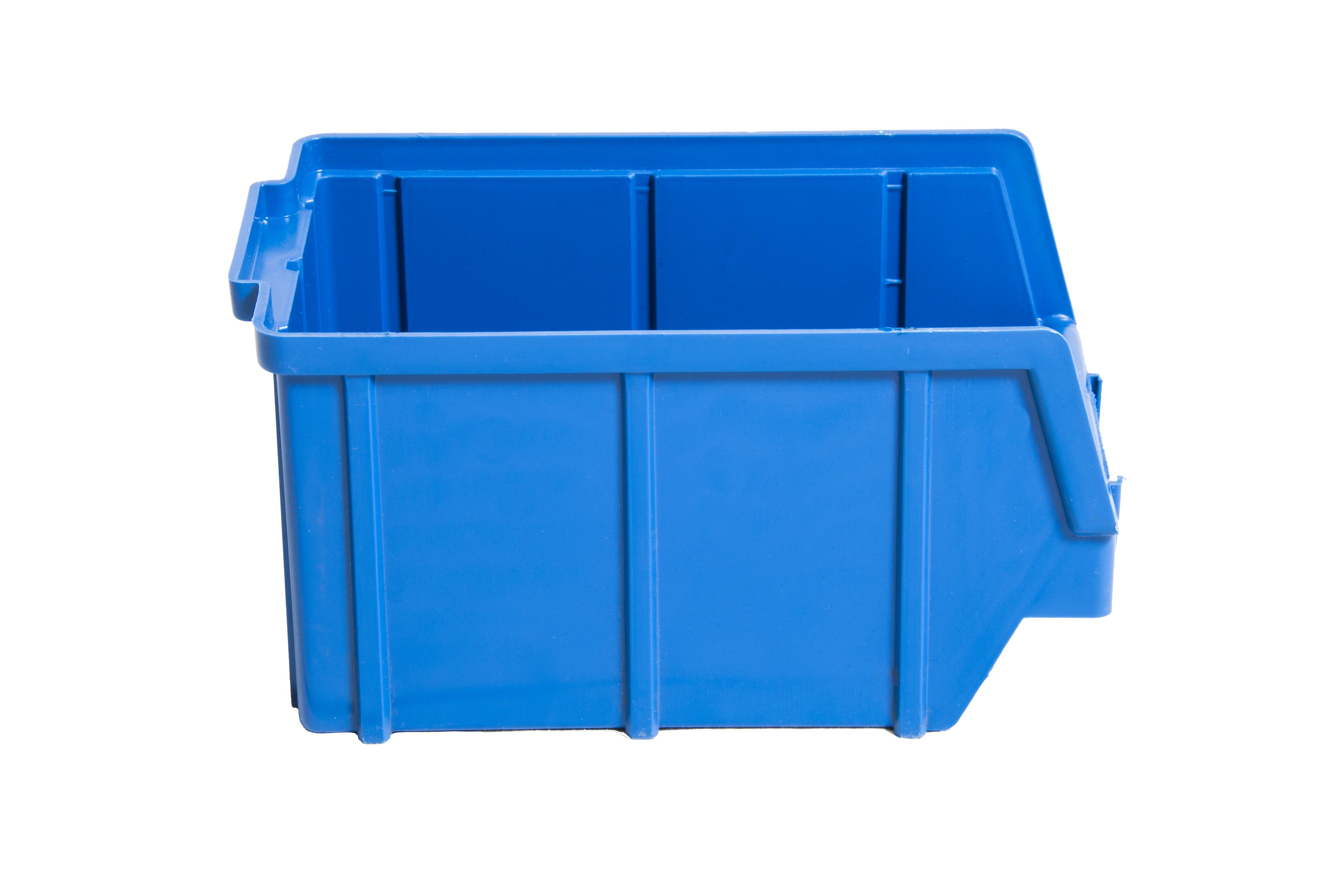 Ящики пластикові для зберігання металовиробів 230х145х125 мм Синій (1002) - фото 2