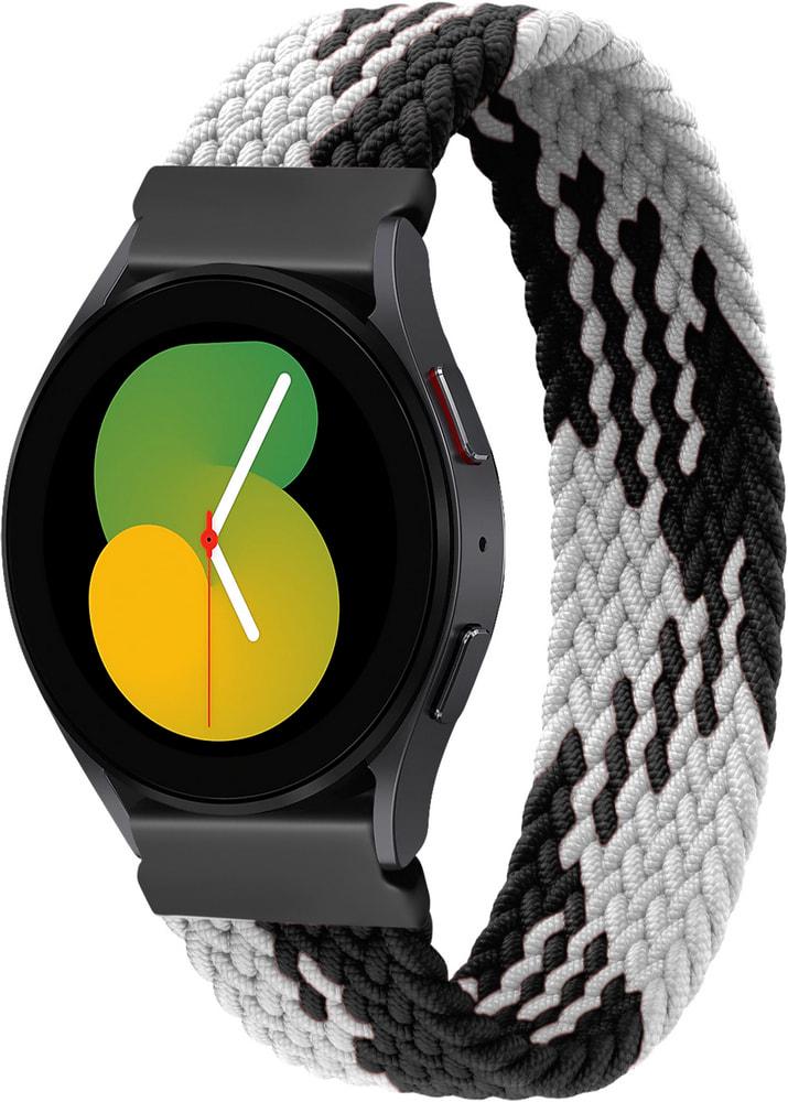 Ремешок Solo Loop Multi для Galaxy Watch 5 40 мм 145 мм Black/White (29593-1E)
