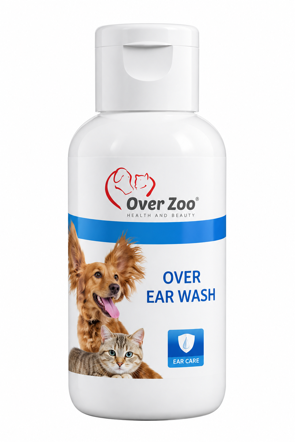 Краплі для очищення вух собак та котів Over Zoo Ear Wash 50 мл (65)