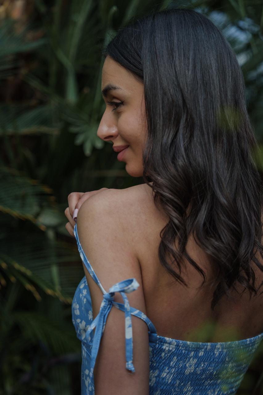 Платье женское летнее Sarko Нимфея твил XS/S Сливочное небо (00027) - фото 4 Платье женское летнее Sarko Нимфея твил XS/S Сливочное небо (00027) - фото 4