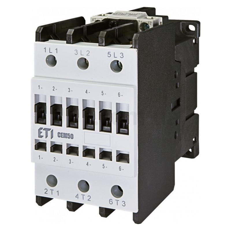 Контактор ETI CEM 50.00 50A AC 230 - фото 1 Контактор ETI CEM 50.00 50A AC 230 - фото 1