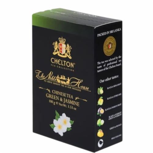 Чай Зеленый россыпной Chelton Noble House с жасмином 100 г (36702902)