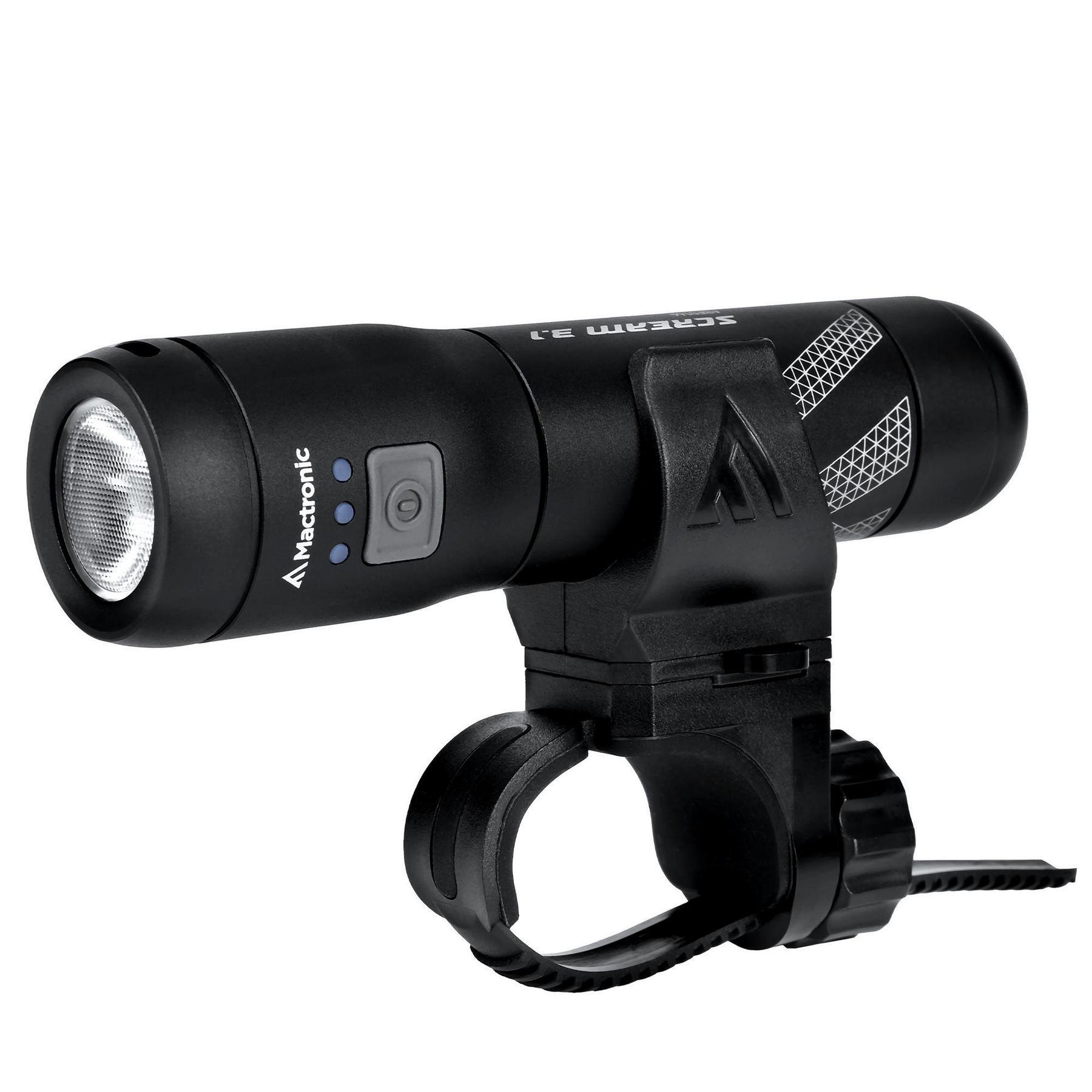 Ліхтар велосипедний передній Mactronic ScReam 3.1 1000 Lm Recharg Type-C (ABF0167)