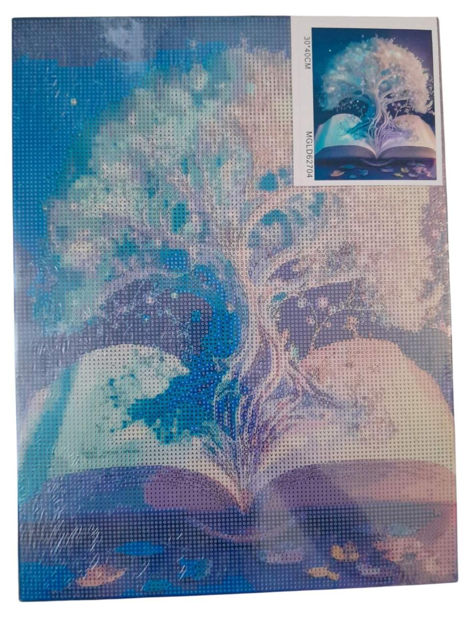 Алмазная мозаика Дерево жизни 30х40 см