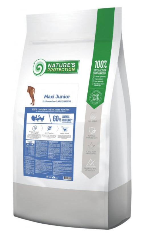 Корм для собак Nature's Protection Maxi Junior Large breeds 4 кг - фото 2