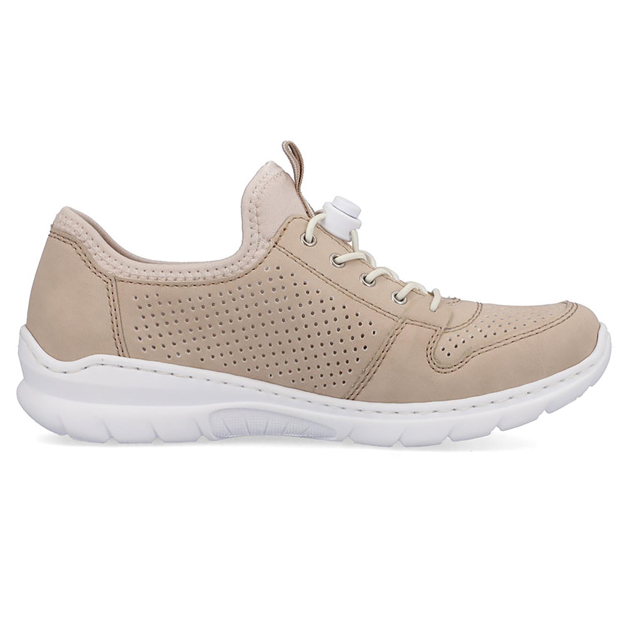 Кроссовки женские весенние Rieker р. 37 Бежевый (089323-37) - фото 7