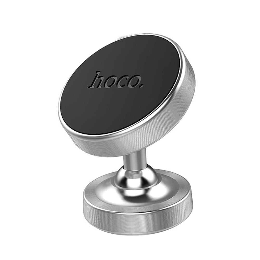 Автотримач для телефону Hoco CA36 Plus Dashboard metal magnetic Silver (01799)