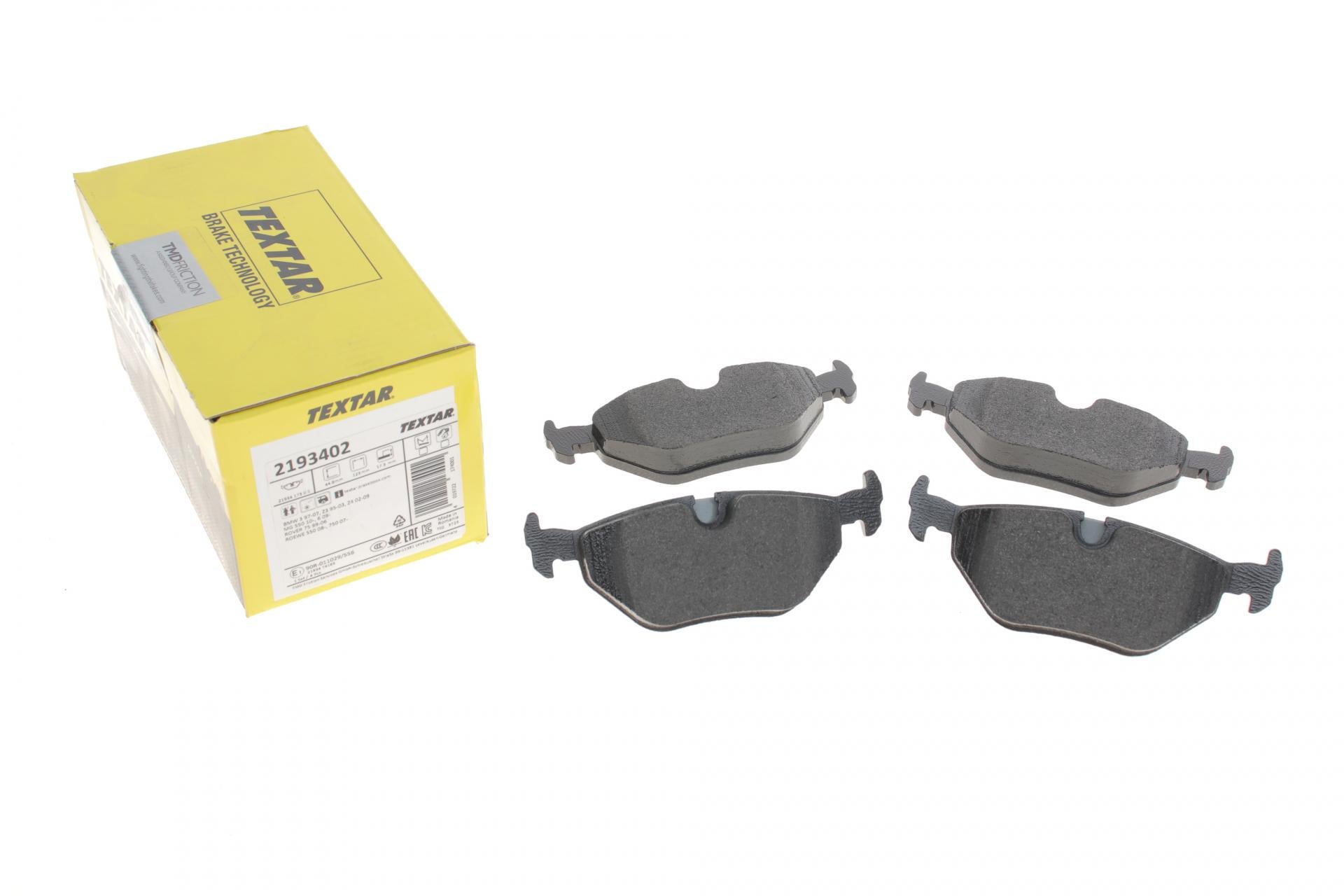 Колодки тормозные задние TEXTAR BMW 3 E46 98- Teves Q+ - (2193402)