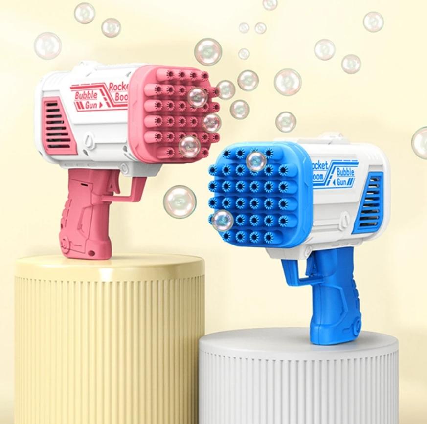 Пистолет-пушка пузырьковый Rocket Boom Голубовато-белый - фото 5
