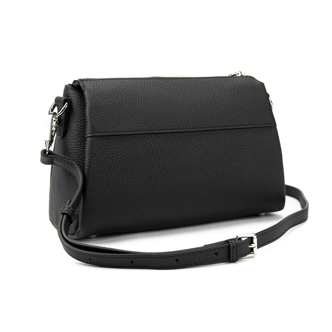 Женская сумка через плечо Royal Bag A25F-W-6063A из натуральной кожи Черный (6950)