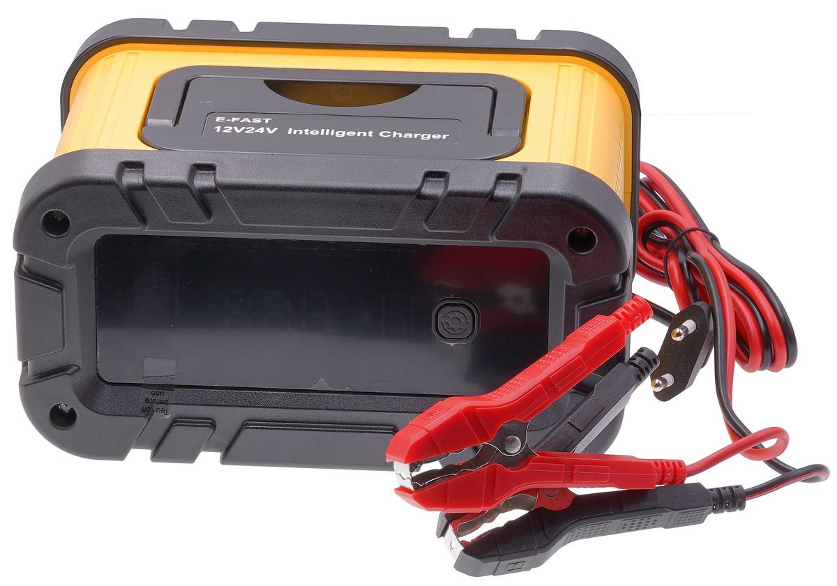 Зарядний пристрій імпульсний E-Fast K-1200 12V20A 24V10A свинцево-кислотний LiFePO4 (ins585)