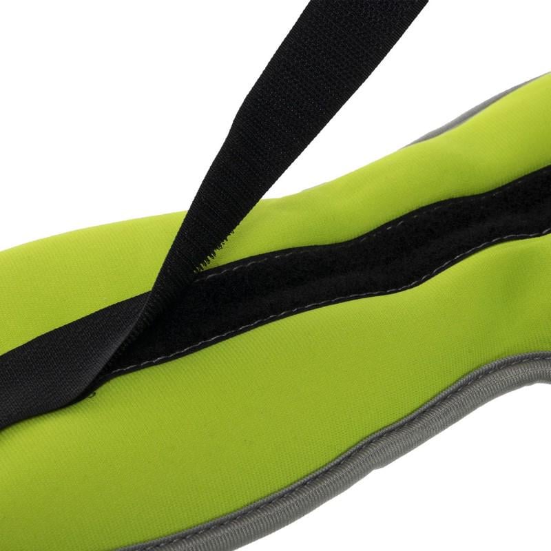 Утяжелители-манжеты для рук Zelart Pro 2х2 кг Салатовый/Серый (FI-1965-4_Салатовый-серый) - фото 3 Утяжелители-манжеты для рук Zelart Pro 2х2 кг Салатовый/Серый (FI-1965-4_Салатовый-серый) - фото 3