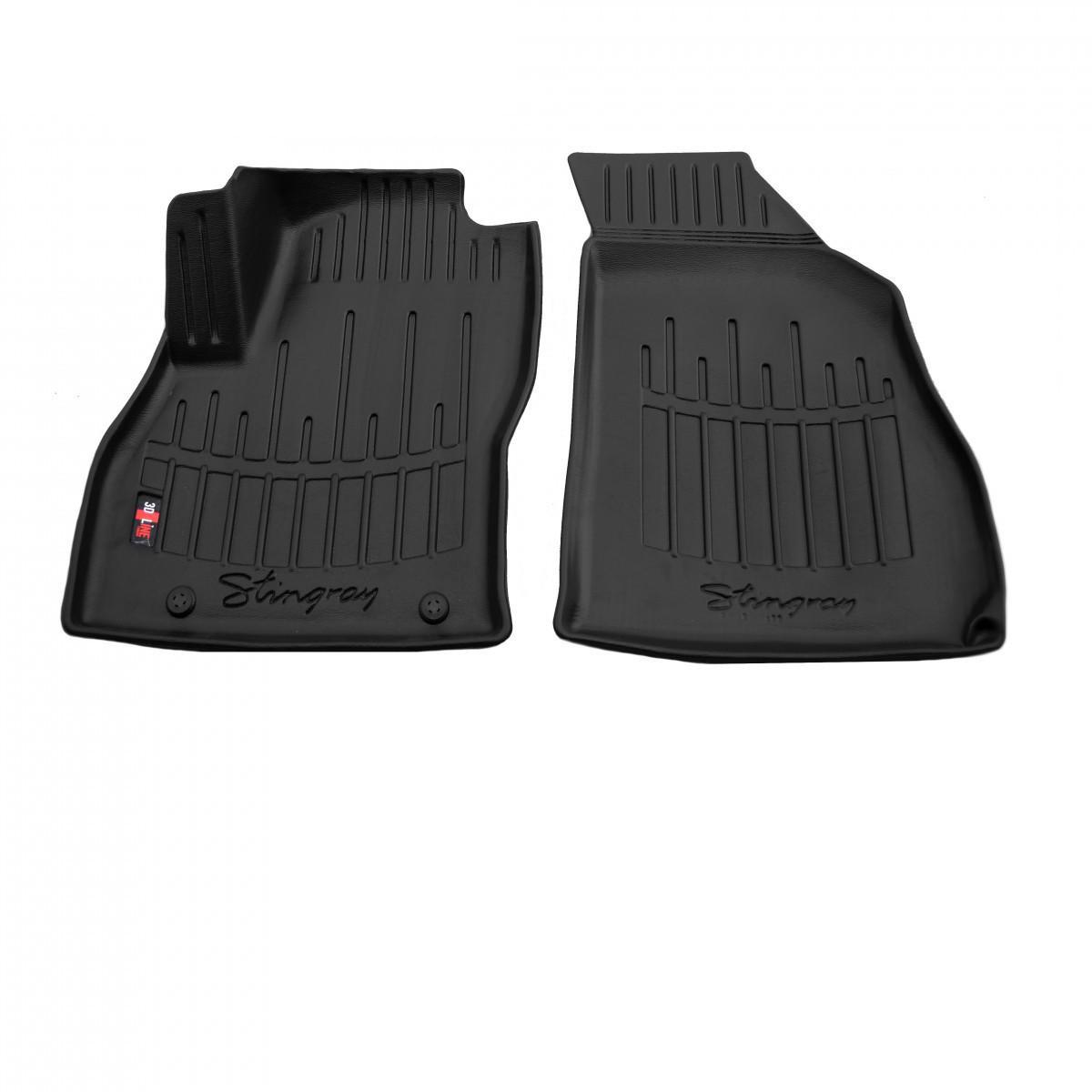 Коврики в салон Fiat Fiat Fiorino Qubo Peugeot Bipper Citroen Nemo 2008 с бортом 2 шт.