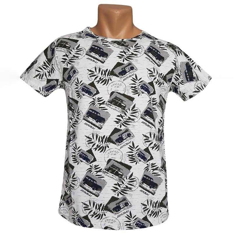 Футболка Leonidas S Белый (6098)