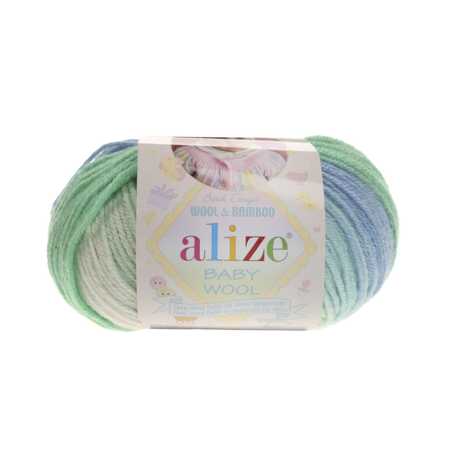 Пряжа Alize Baby Wool Batik 4389