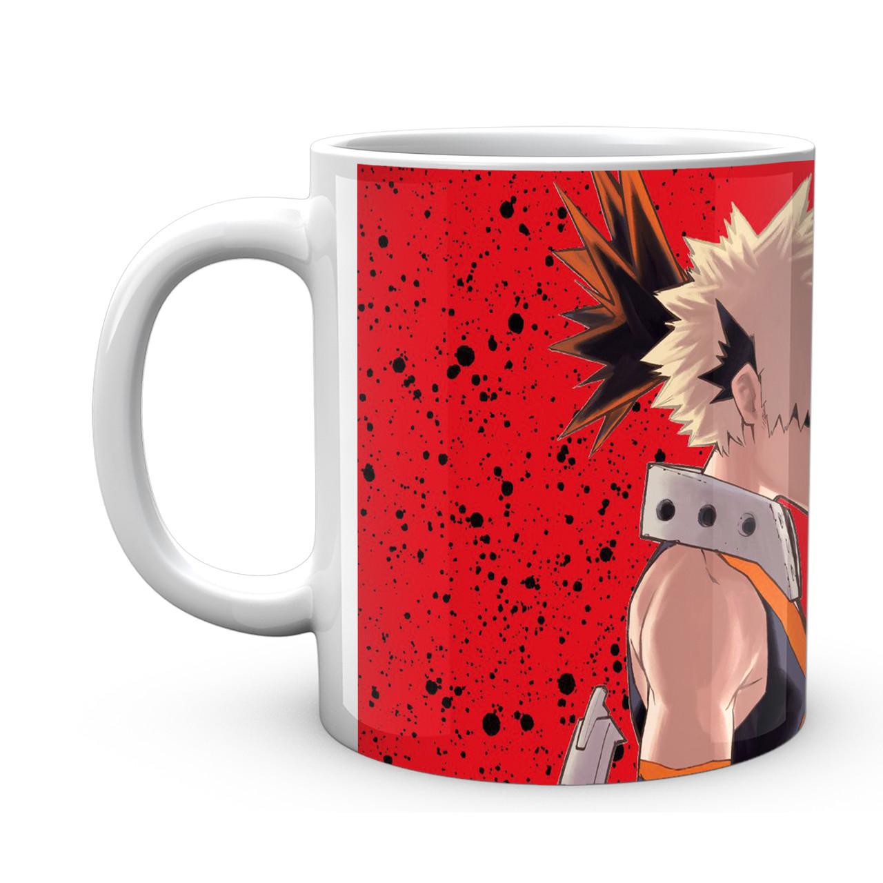 Чашка Gee! Моя геройская академия Бакуго и Деку в профиль Противостояние MHA 02.522