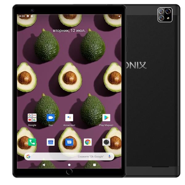 Планшет-телефон Adronix NexVi PRO 8 LTE 3/64 Black с чехлом-книжкой (17656737)