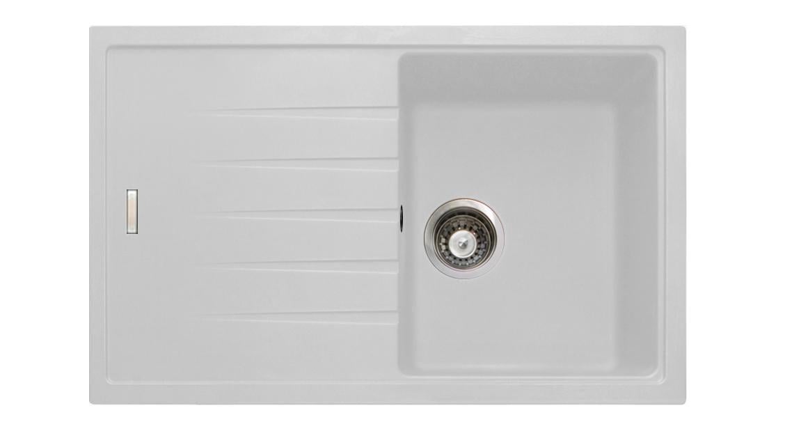 Кухонная мойка LONGRAN CLASSIC CLS 780.500 Белый (07 Alpina)