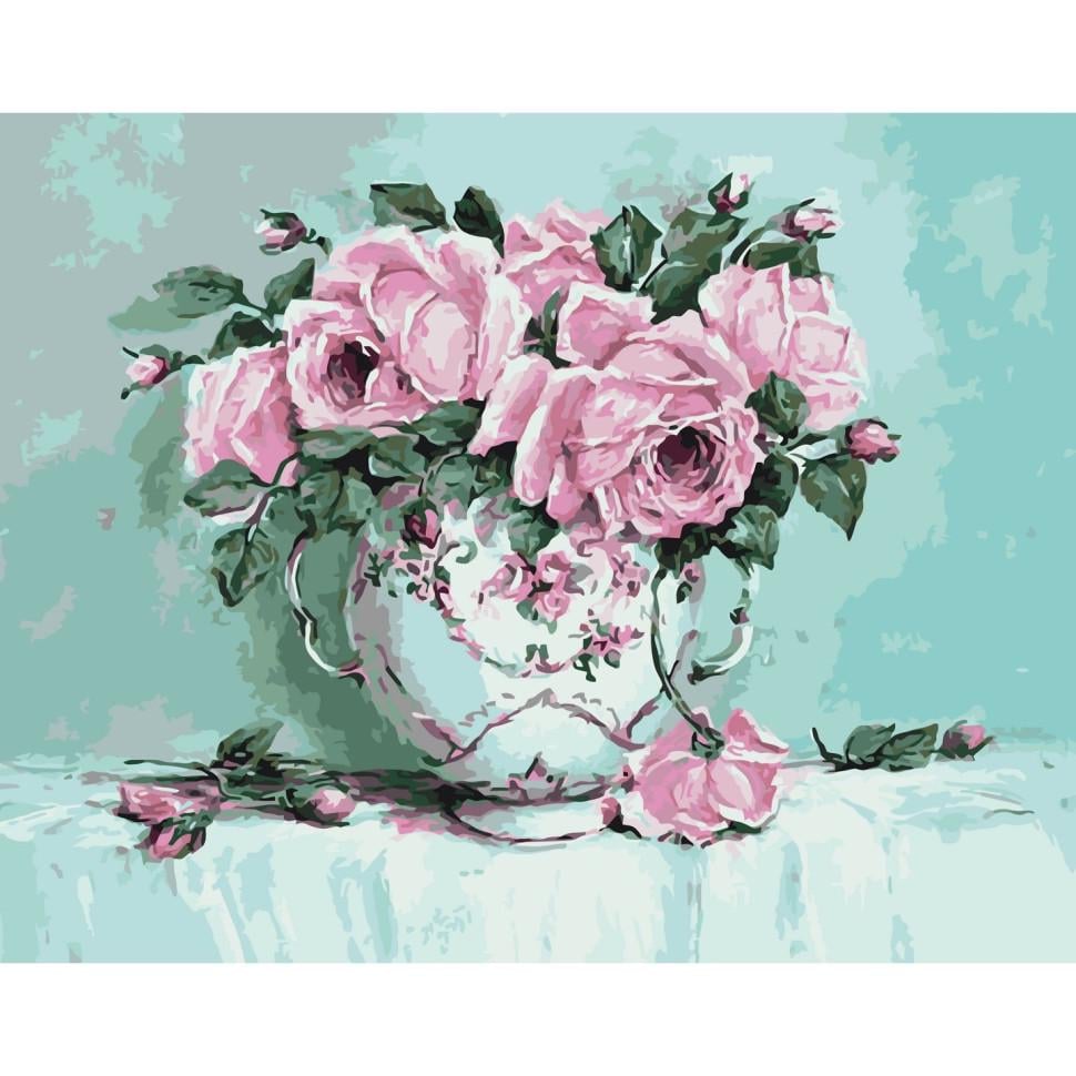 Картина за номерами ART CRAFT 10618-AC Трояндова свіжість 40x50 см (RLT29997)