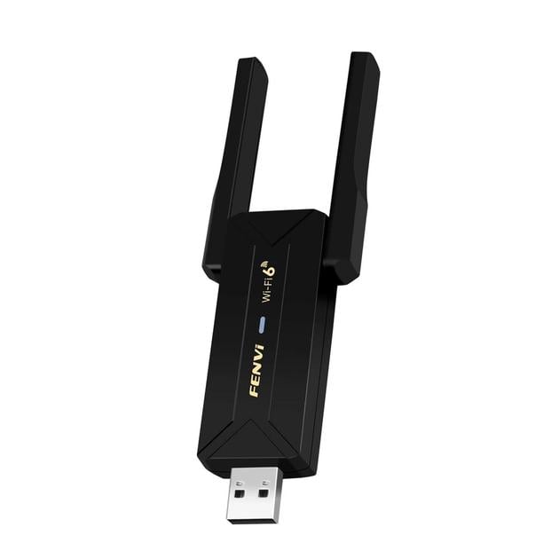 Адаптер двухдиапазонный высокоскоростной WiFi FENVI AX900 2,4GHz/5GHz для Windows Черный
