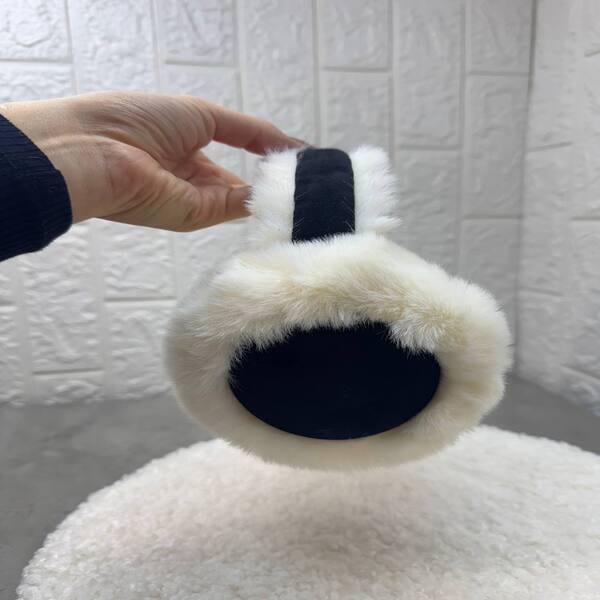 Наушники зимние меховые OneSize Белый (VLD192) - фото 5 Наушники зимние меховые OneSize Белый (VLD192) - фото 5