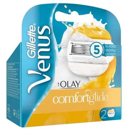 Картриджи сменные для бритья женские Venus ComfortGlide With Olay 2 шт. (7431238)