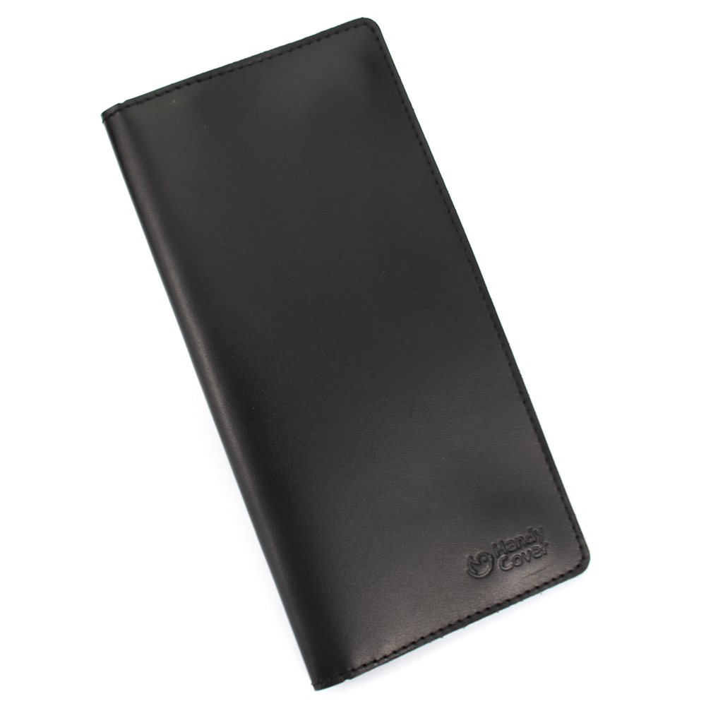 Кошелек мужской кожаный Handycover HC0079 на магнитах Черный