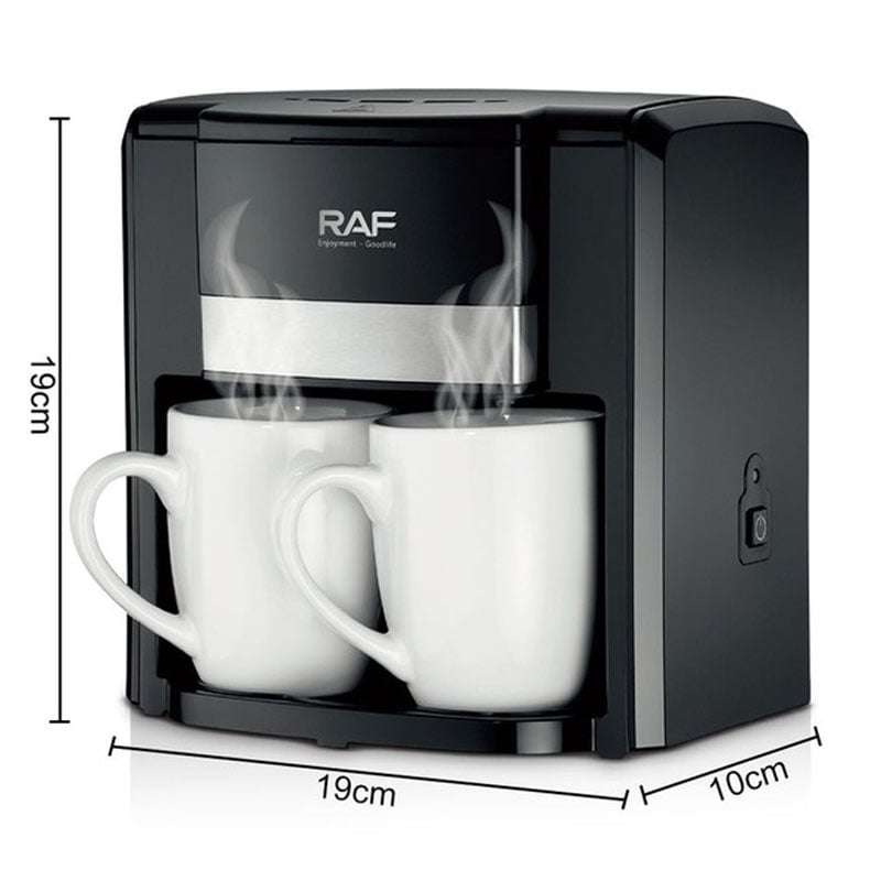 Кавоварка RAF R.115 напівавтоматична 2 чашки 650 Вт (tf7068) - фото 8 Кавоварка RAF R.115 напівавтоматична 2 чашки 650 Вт (tf7068) - фото 8