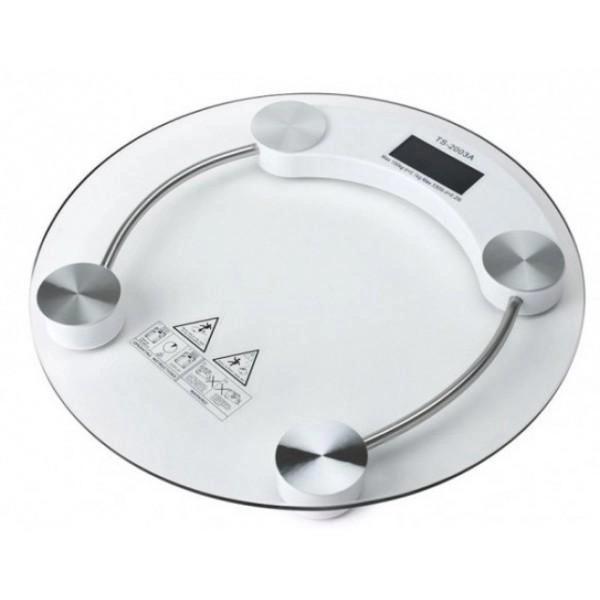 Весы напольные ACS 2003A круглые стеклянные до 150 кг - фото 2 Весы напольные ACS 2003A круглые стеклянные до 150 кг - фото 2