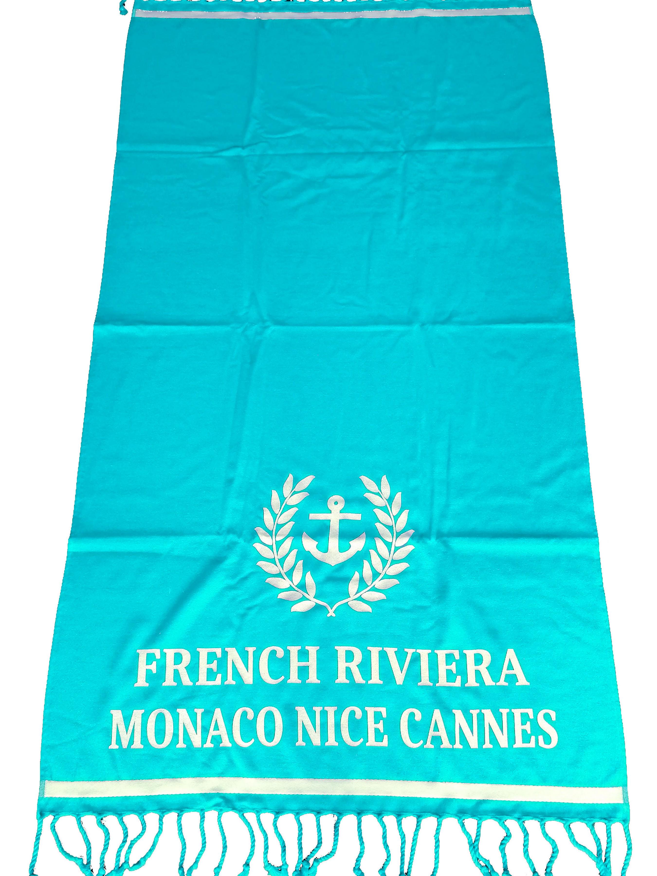 Полотенце пляжное Le Comptoir de la plage Riviera 90x160 см One size Голубой (ZIK0000015835) Полотенце пляжное Le Comptoir de la plage Riviera 90x160 см One size Голубой (ZIK0000015835)