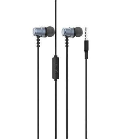 Наушники SkyDolphin SR28 Metal с микрофоном Gray (HF-000471)