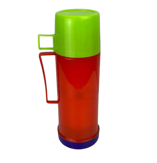 Термос с ручкой Stenson MT-4577-5 500 мл Red/Green (13379761) - фото 1 Термос с ручкой Stenson MT-4577-5 500 мл Red/Green (13379761) - фото 1