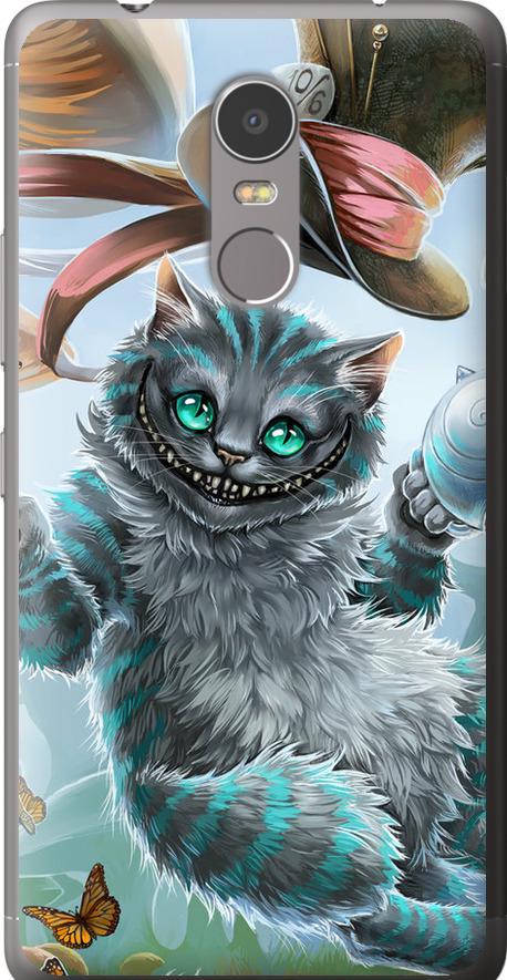 Чехол на Lenovo K6 Note Чеширский кот 2 (3993t-453-42517)