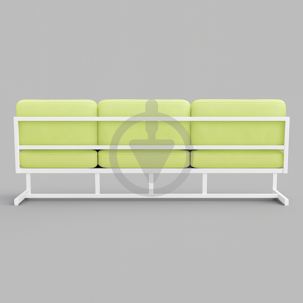 Диван металевий AVVS tech Атлас лофт велюр 246 см Салатовий/Білий (30222885) - фото 3 Диван металевий AVVS tech Атлас лофт велюр 246 см Салатовий/Білий (30222885) - фото 3