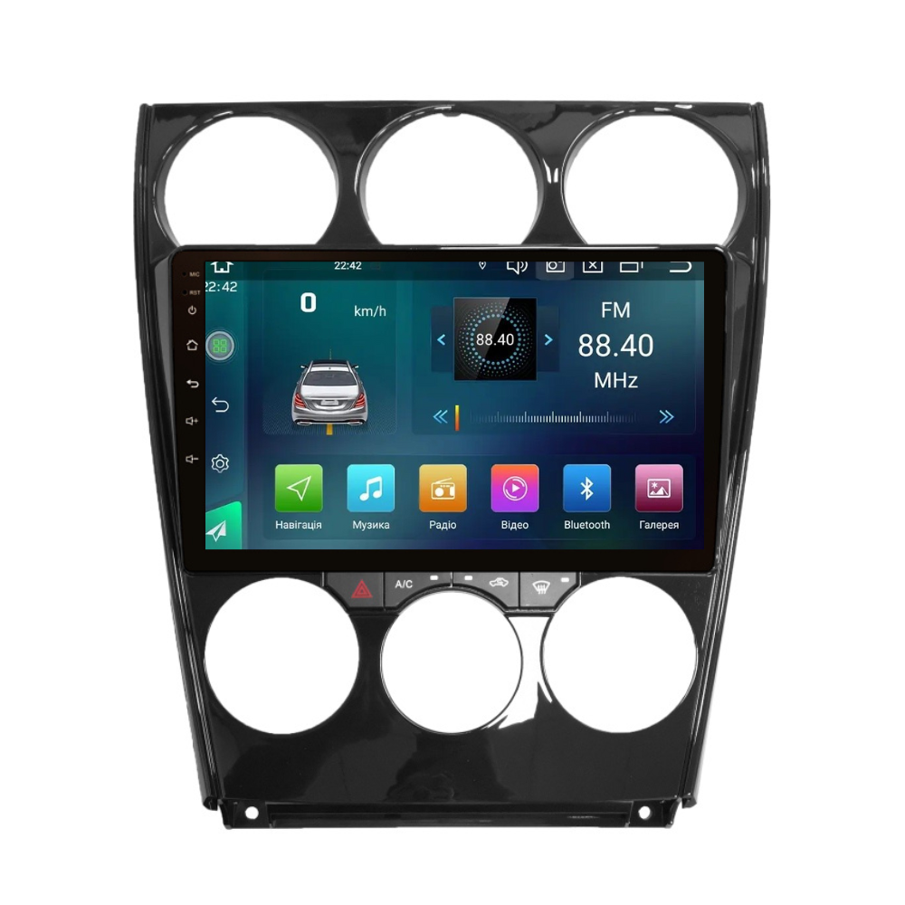 Магнитола штатная CYCLONE C9 CPL Carplay 2/32 GB для Mazda 6 2002-2007 г. (AR-81278)