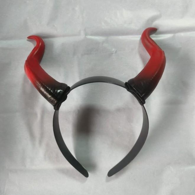Обруч Рога на Хэллоуин One size Черно-красный (98688) - фото 3 Обруч Рога на Хэллоуин One size Черно-красный (98688) - фото 3