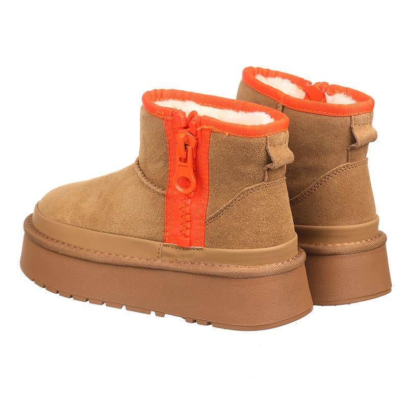 Уггі жіночі Hengji T29-2 замшеві р. 39 Коричневий (80048) - фото 2 Уггі жіночі Hengji T29-2 замшеві р. 39 Коричневий (80048) - фото 2