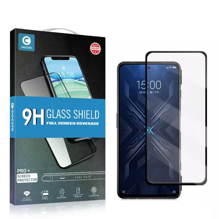 Защитное стекло Mocolo для Xiaomi Shark 4/4 Pro 5/5 Pro Full Glue 5D 0,33 мм Black - фото 2