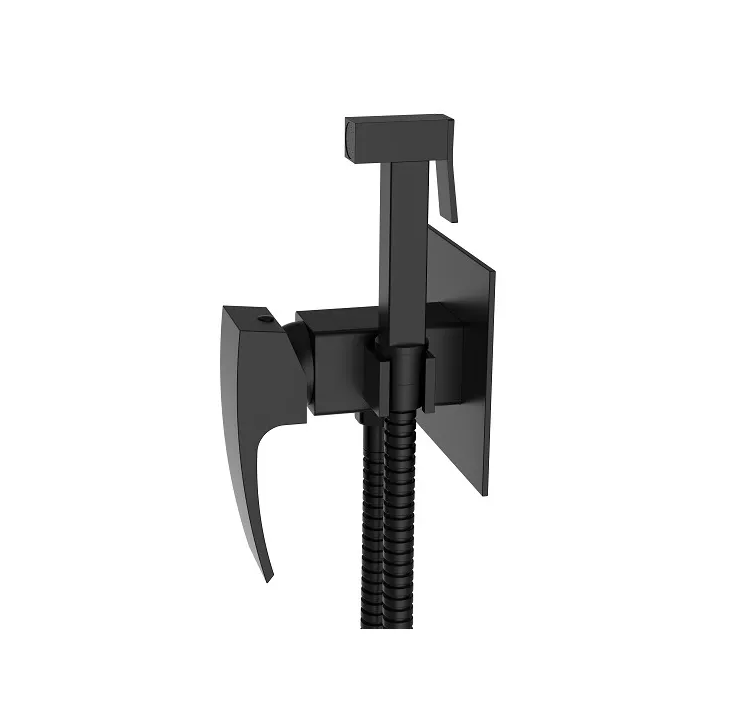 Смеситель для гигиенического душа KOER KB-23007-05 Черный (KR3469)
