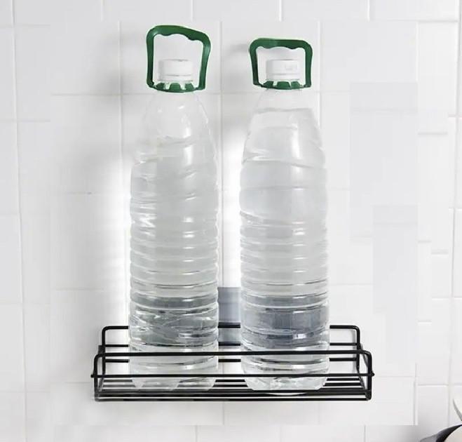 Полка прямая навесная металлическая 27 см Черный (23864210) - фото 5 Полка прямая навесная металлическая 27 см Черный (23864210) - фото 5