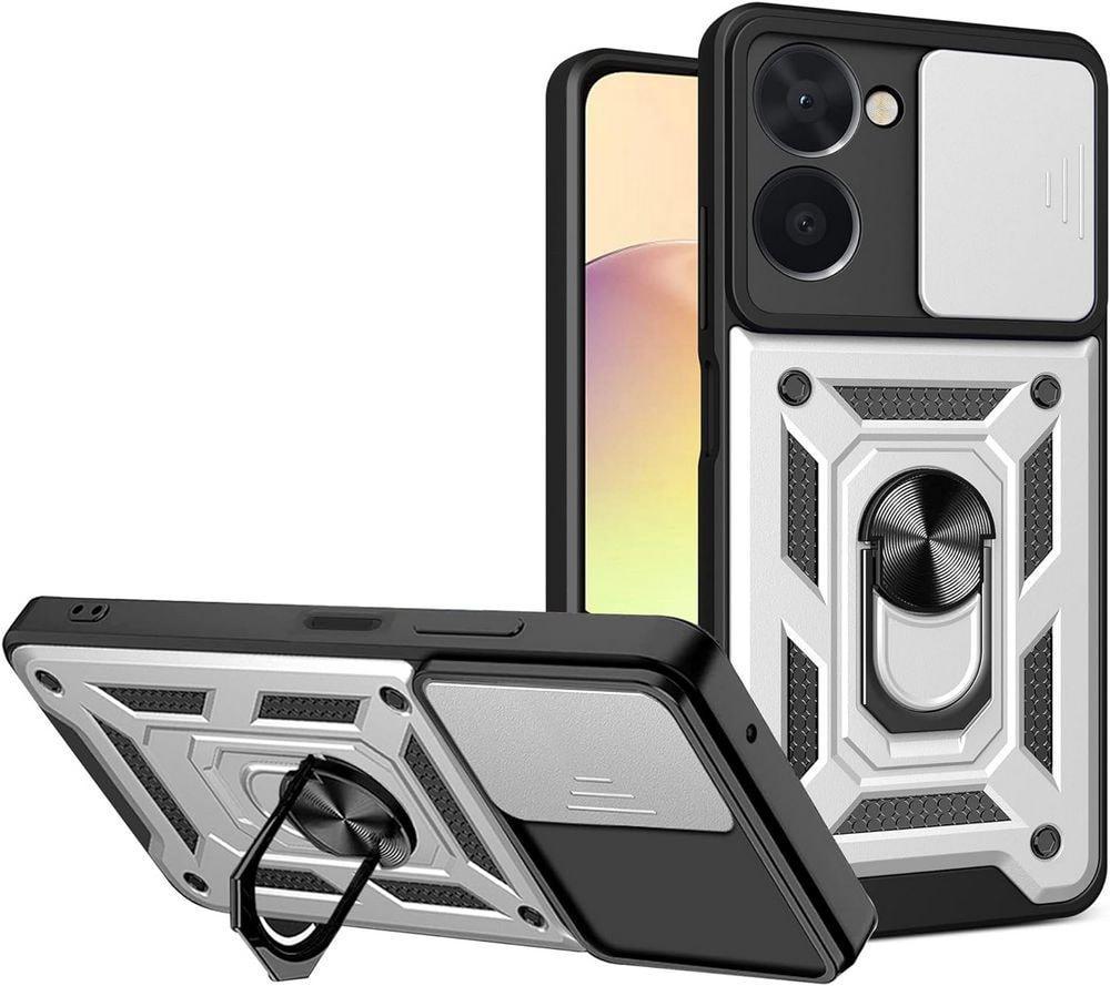 Чохол із захистом камери 3DGuard Realme 10 Silver (33862-59)
