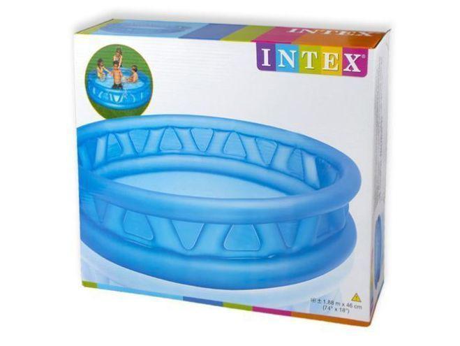 Басейн Intex 58431 Летающая тарелка от 3 год 782 л 188х46 см Синий (11169616)