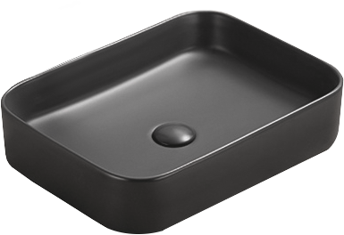 Умывальник накладной Mexen VENA 50 см Black Matt (2619548967)