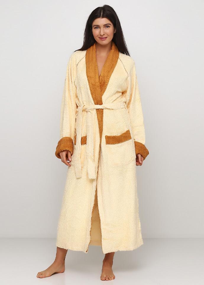 Халат F&P XL Разноцветный/Желтый (FP-504)