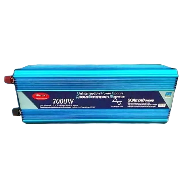 Преобразователь напряжения автомобильный WX-7100 7000 W 12-220 V 20 А чистая синусоида (13407493) - фото 1 Преобразователь напряжения автомобильный WX-7100 7000 W 12-220 V 20 А чистая синусоида (13407493) - фото 1