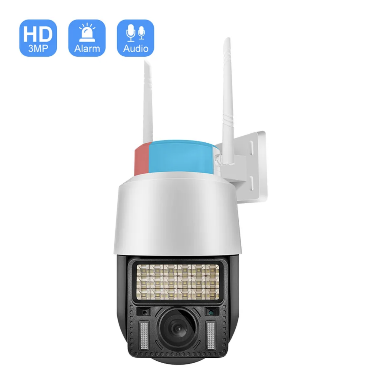 Камера IP вулична 3МП Wi-Fi Verto VRT-C166 FHD 3MP Outdoor WiFi PTZ 1920x1080 поворотна (1853263069) - фото 5