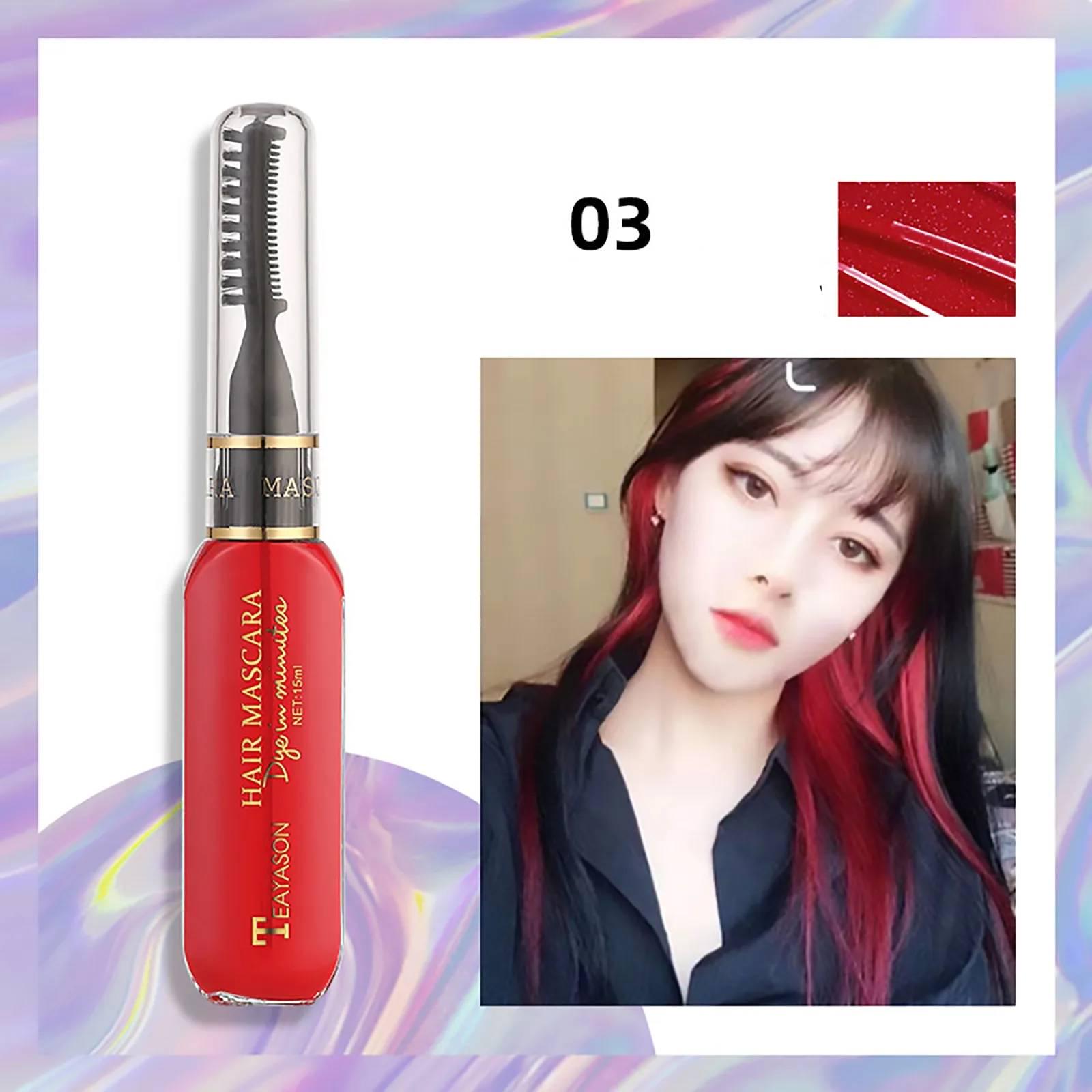 Фарба для волосся тимчасова що змивається Червоний 03 - фото 2