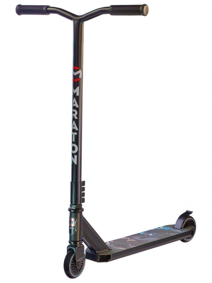 Самокат трюковый Maraton District принт Mortal Combat